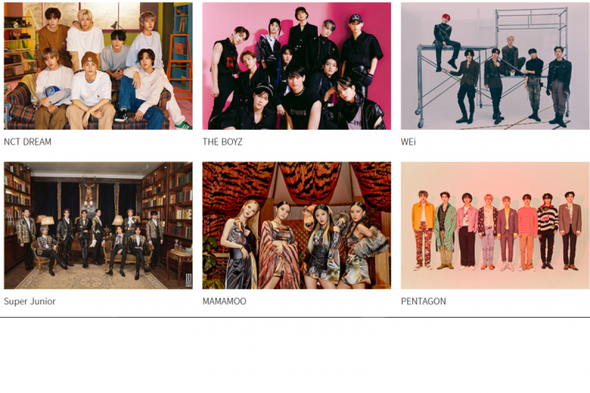 Sederet grup idola K-pop akan tampil di Busan One Asia Festival secara virtual