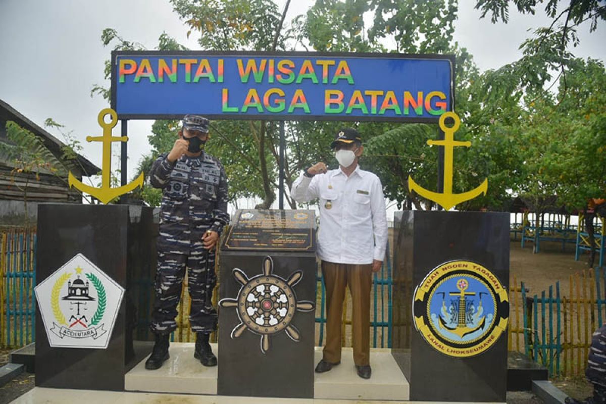 Resmikan Kampung Bahari Nusantara, ini kata Danlanal Lhokseumawe