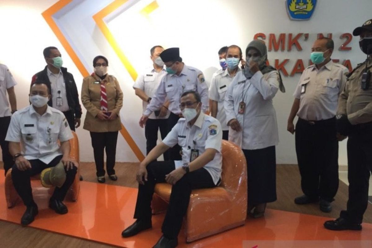Jakarta Pusat lakukan uji coba 10 sekolah belajar tatap muka
