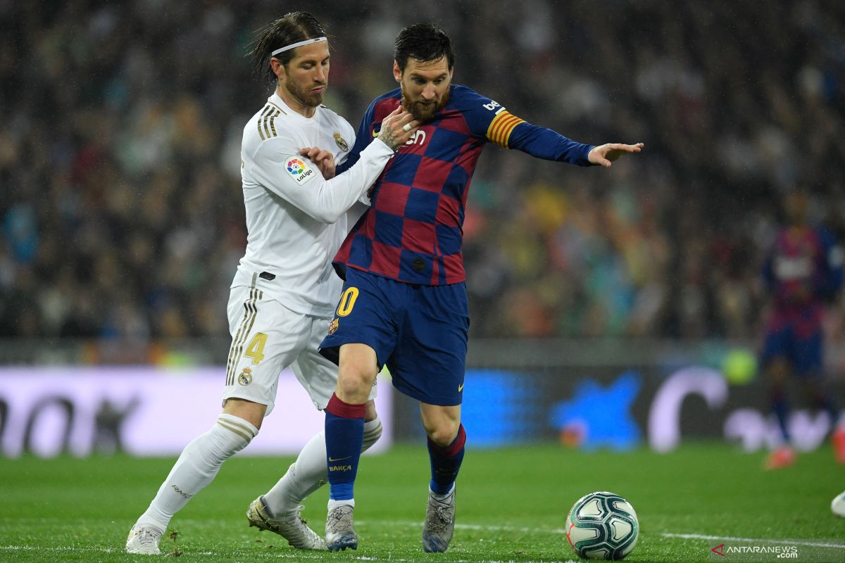 Ramos: Bila Barcelona tanpa Messi, Madrid bisa raih trofi lebih banyak