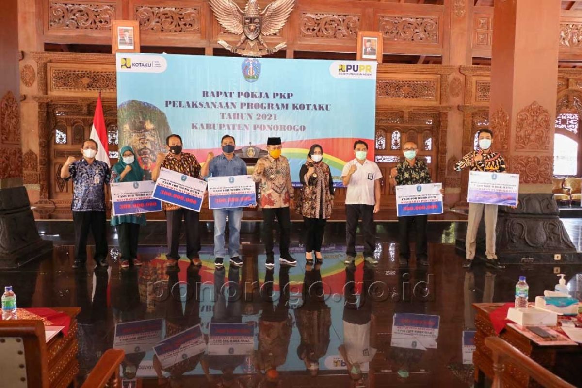 Sepuluh kelurahan/desa di Ponorogo masuk program Kotaku 2021