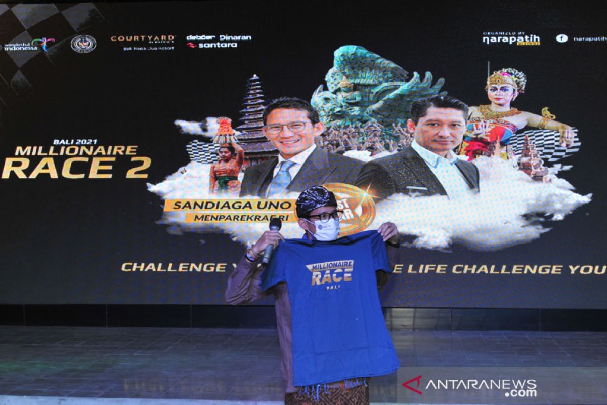 Sandiaga harap Bali Millionaire Race tingkatkan kesiapan Bali