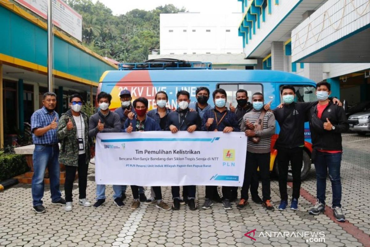 PLN Papua kirim petugas PDKB membantu pemulihan kelistrikan NTT