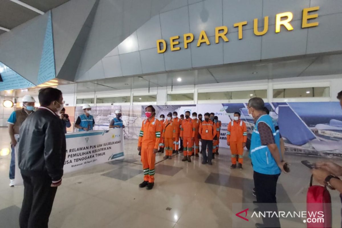 PLN Sulselrabar kirim pasukan khusus untuk pulihkan listrik di NTT