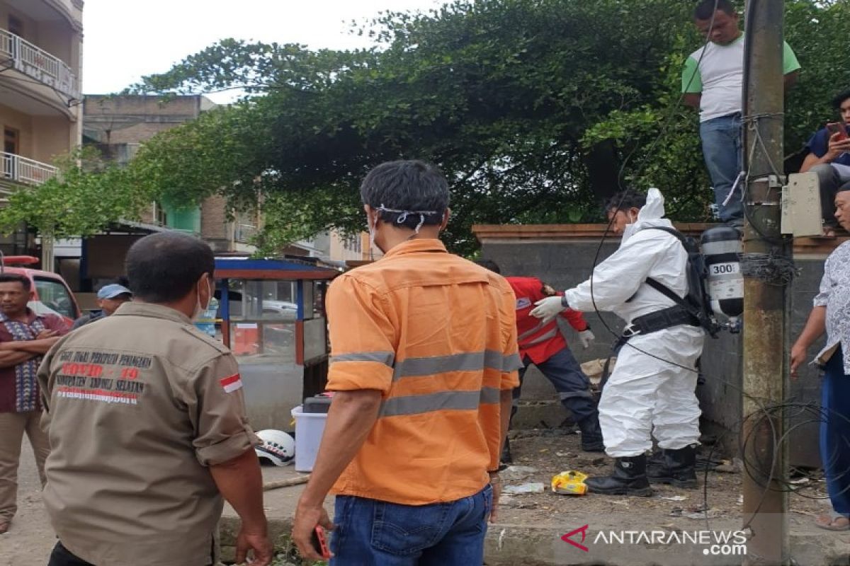 Warga Sipirok geger, ada semburan dari perut bumi yang diduga gas