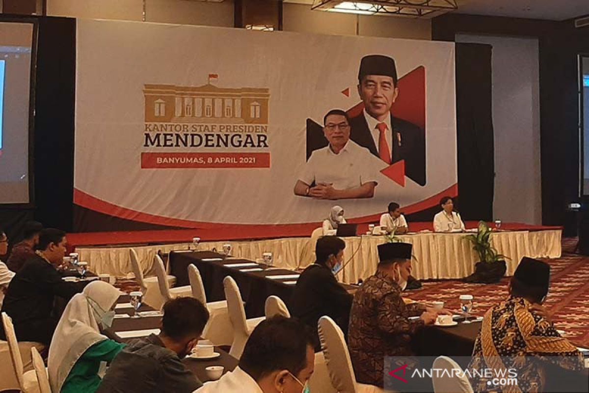 Kantor Staf Presiden serap aspirasi warga Kabupaten Banyumas