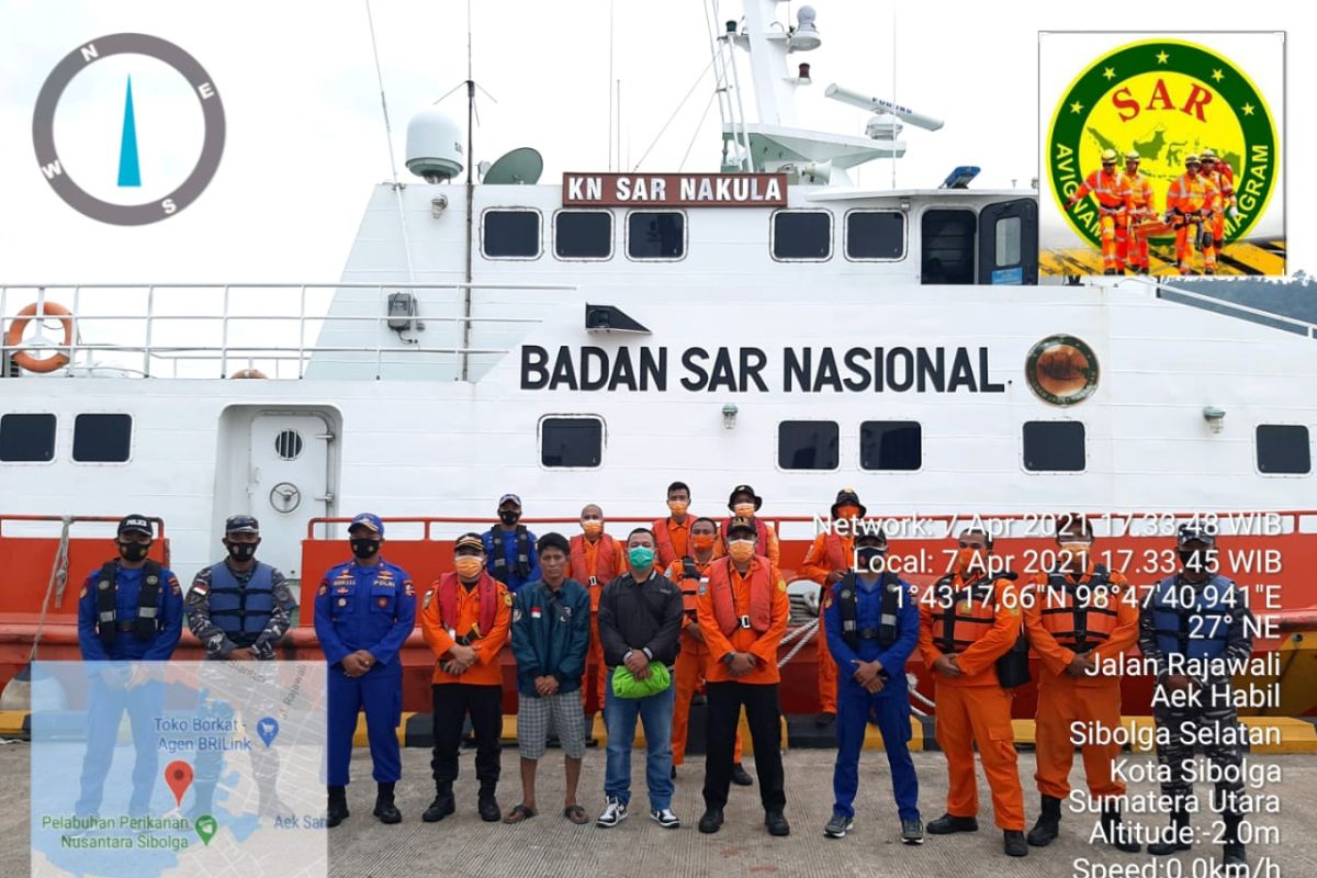 Basarnas Nias hentikan pencarian 4 ABK KM Mikhel yang hilang kontak