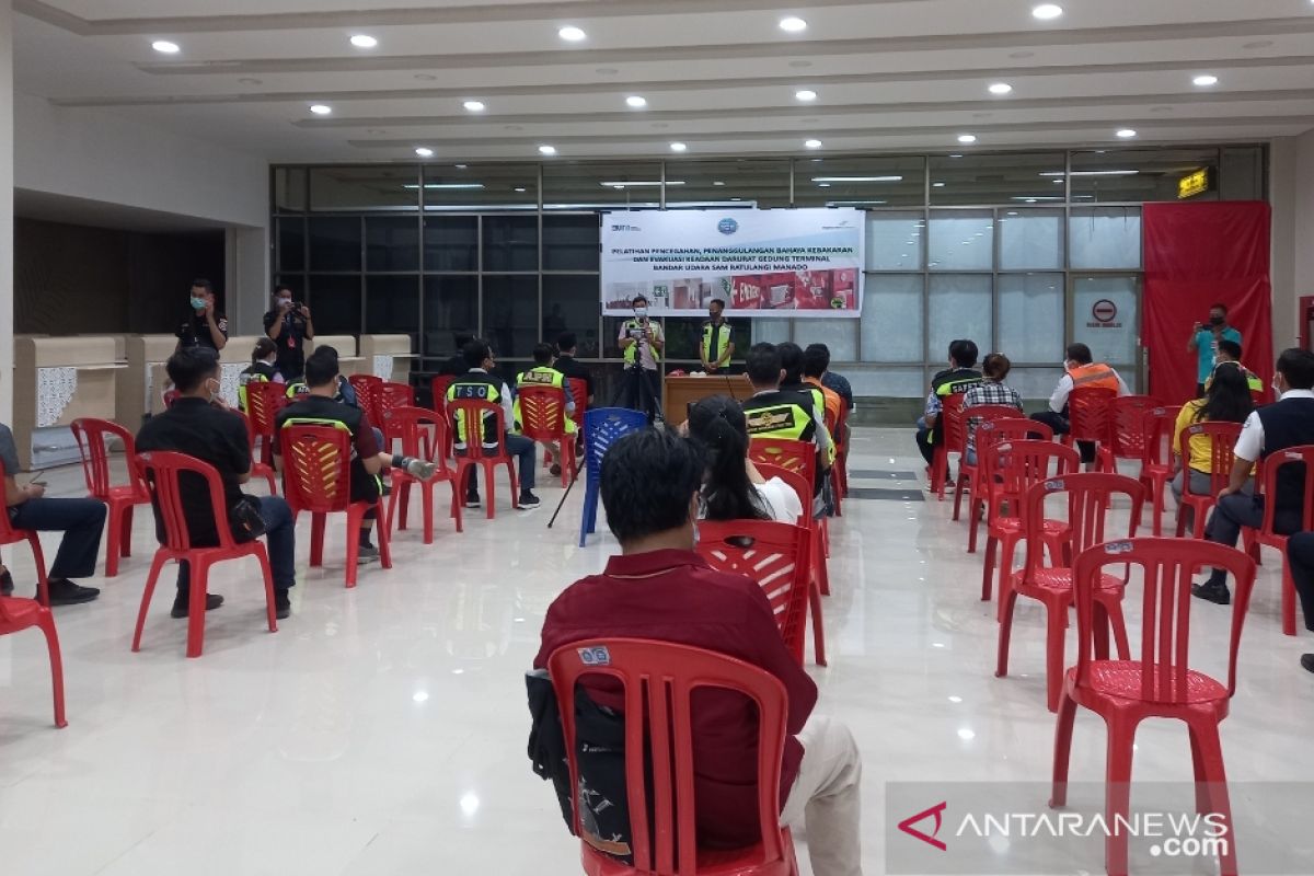 Bandara Samrat edukasi mitra usaha cegah kebakaran