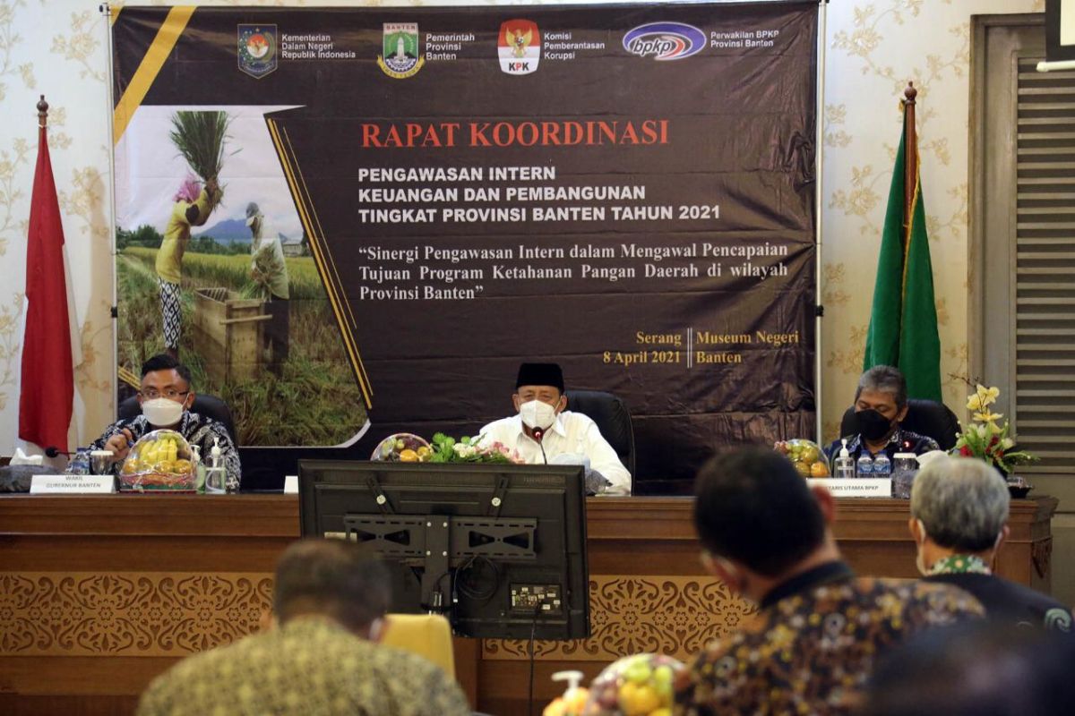 Gubernur Banten berkomitmen sistem pengawasan diperkuat