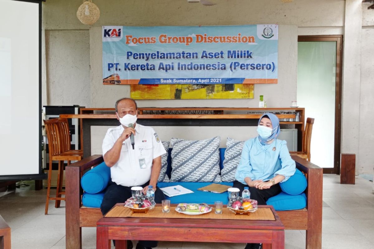 KAI gandeng Kejari Bandarlampung gelar FGD penyelamatan aset