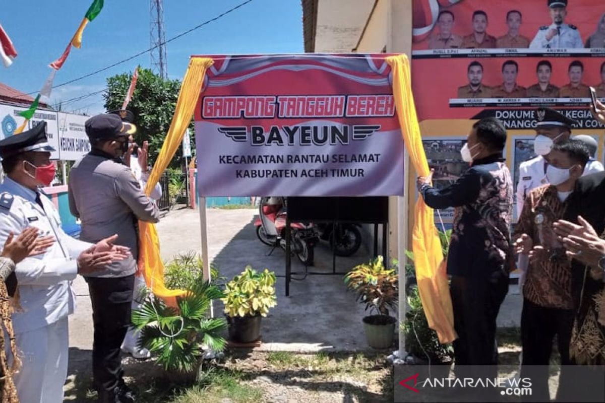 Aceh Timur luncurkan gampong tangguh bereh, ini tujuannya