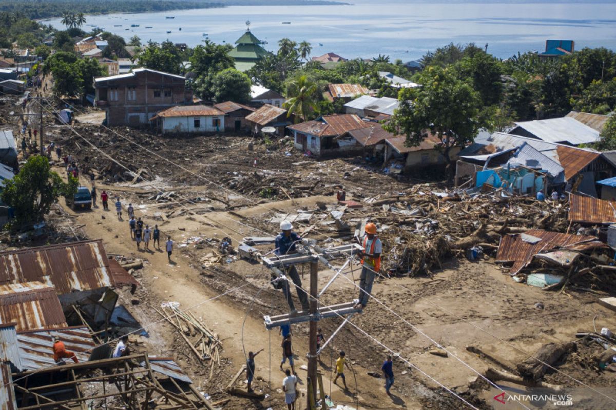 Lapan analisis daerah terkena banjir di Flores Timur dengan citra satelit