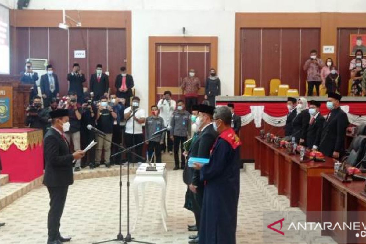 DPRD Babel Paripurna Dua Anggota PAW Sisa Masa Jabatan 2019-2024