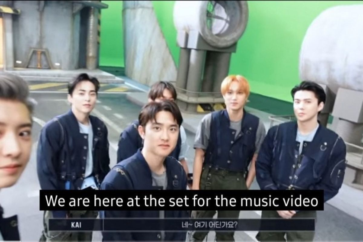 Grup idola K-pop EXO bocorkan video musik baru