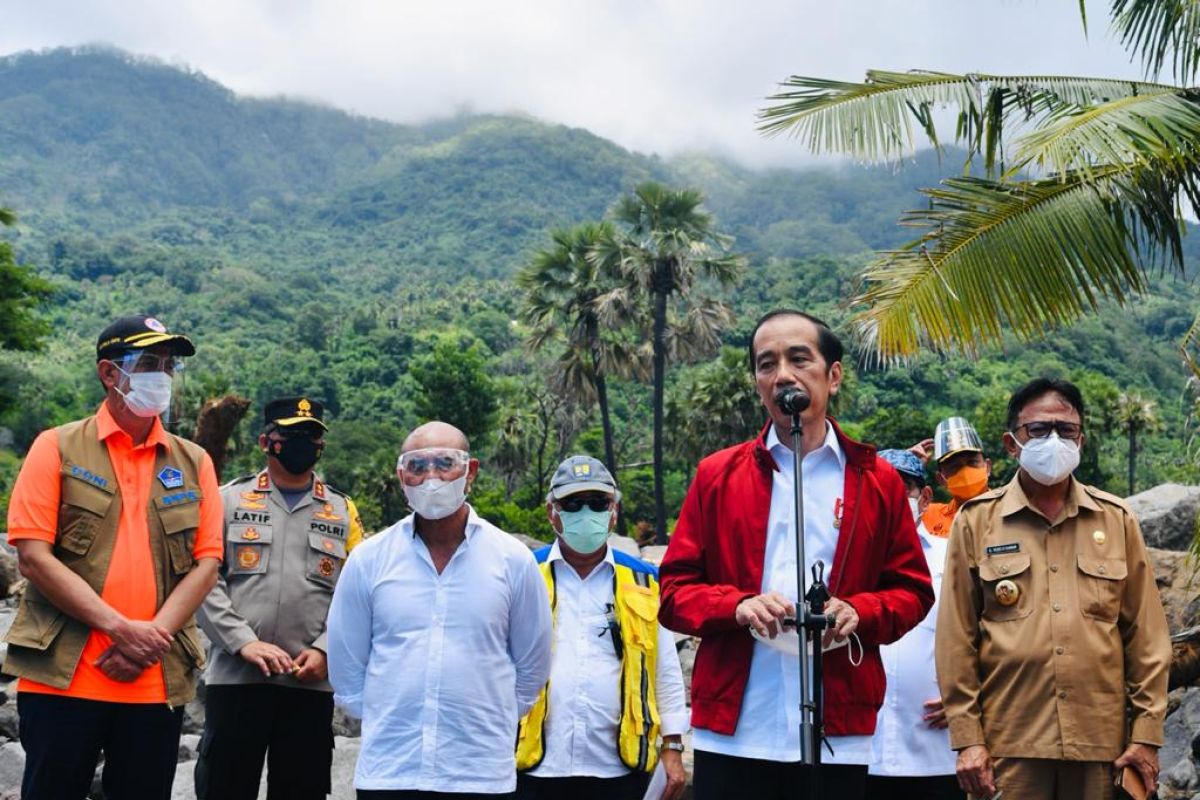 Presiden pastikan kebutuhan pengungsi di NTT tercukupi