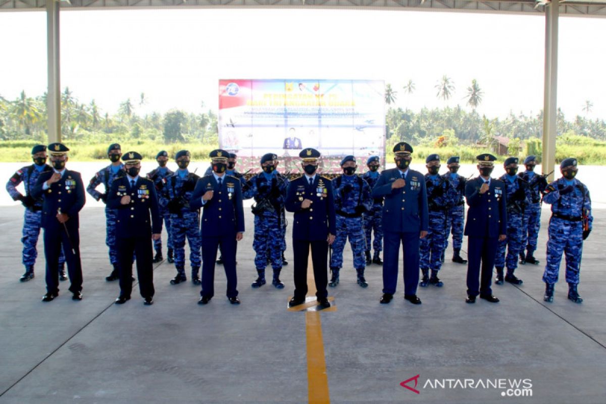 Lanudsri peringati HUT ke-75 TNI AU secara sederhana