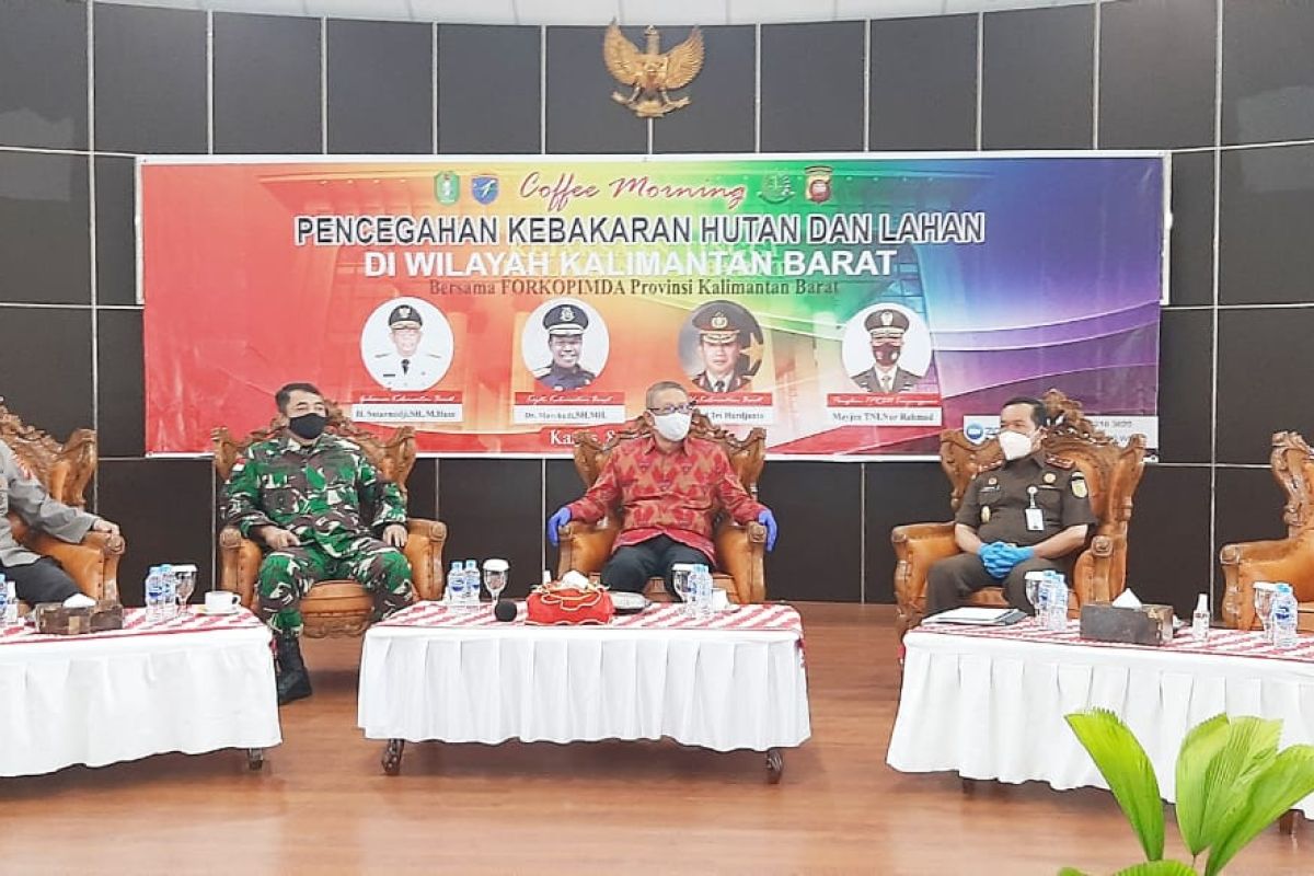 Kajati Kalbar minta perusahaan deteksi dini dalam pencegahan Karhutla