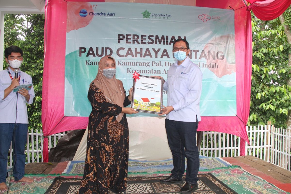 Dukung Pendidikan Usia Dini, Chandra Asri Bangun Gedung PAUD Keempat di Kabupaten Serang