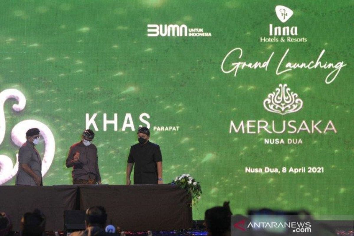 Menparekraf Sandiaga Uno apresiasi rebranding hotel yang promosikan kearifan lokal