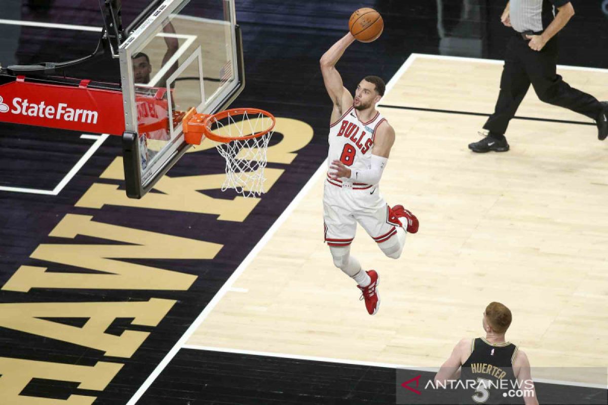 Pemain Bulls Zach LaVine secara medis diizinkan tampil di All-Star