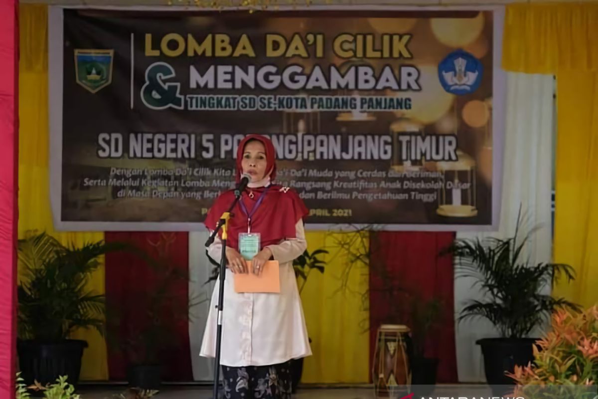 SDN 05 Padang Panjang adakan lomba da'icilik dan menggambar