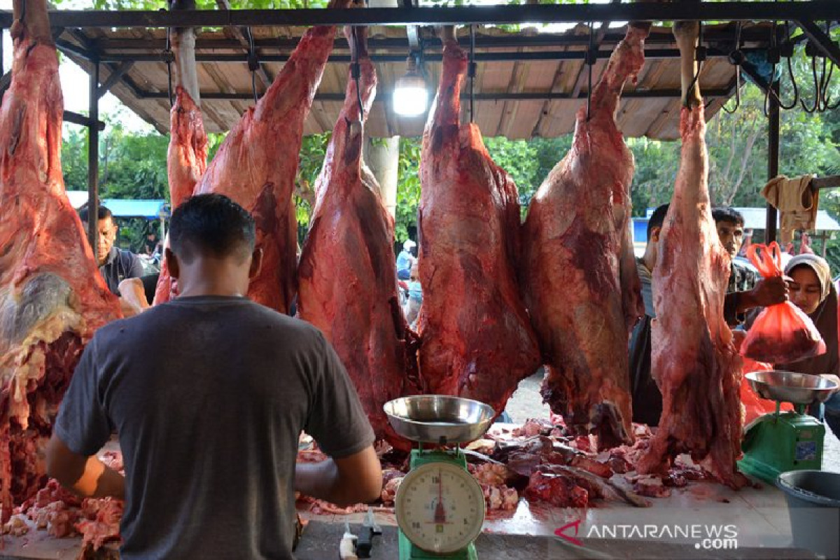 Harga daging di Banda Aceh dan Aceh Besar naik jelang meugang