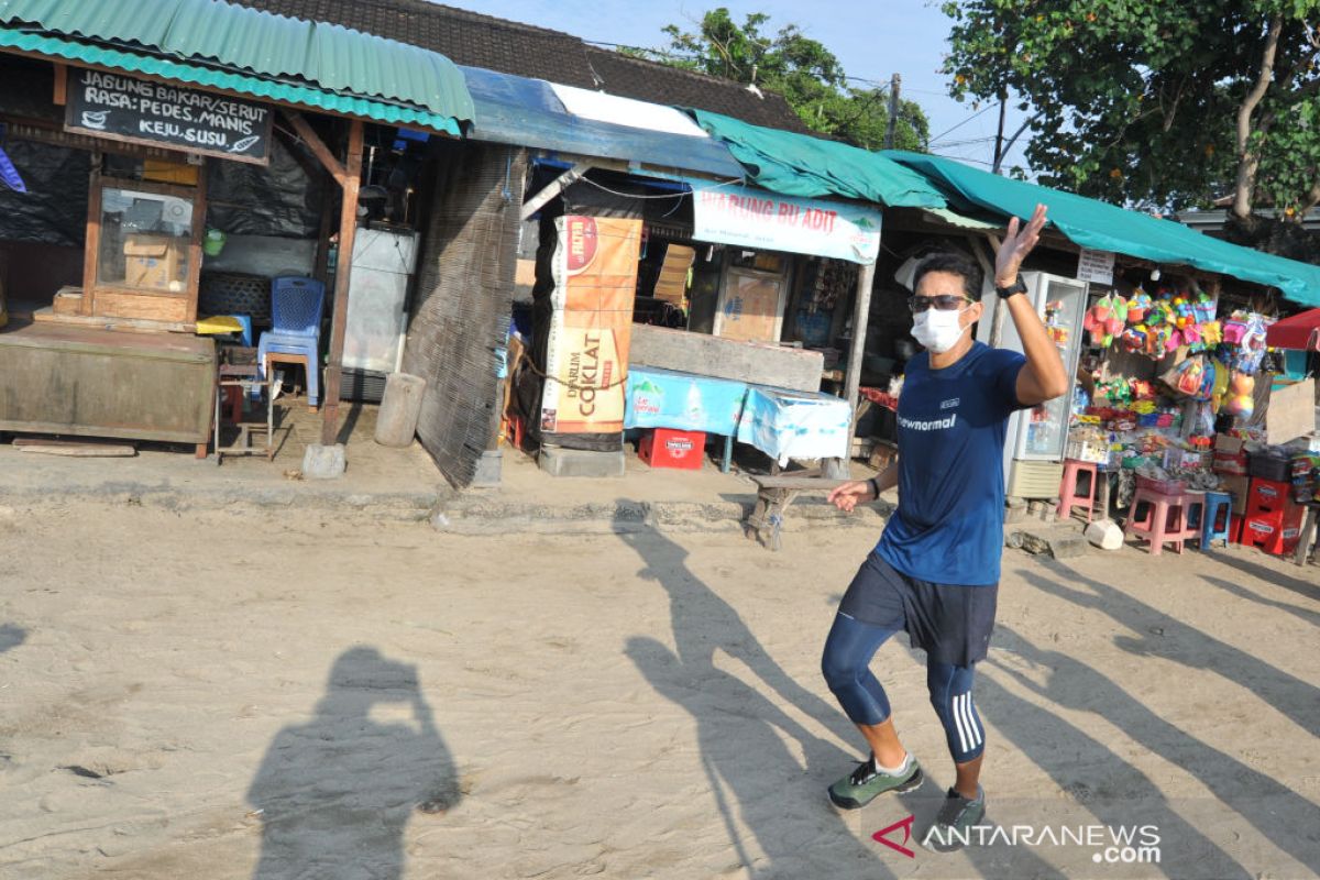 Menparekraf pastikan prokes di zona hijau Bali diterapkan secara ketat