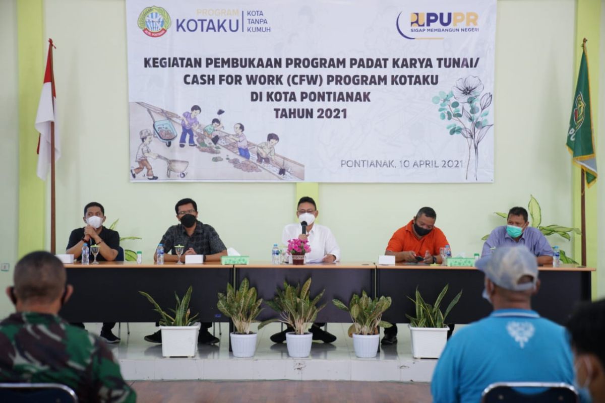 Pemkot Pontianak dukung program padat karya kurangi pengangguran