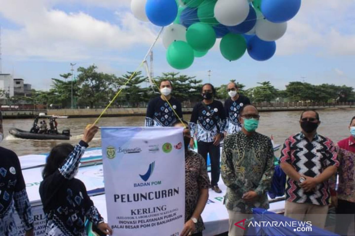 Banjarmasin launches BBPOM's river mobile lab