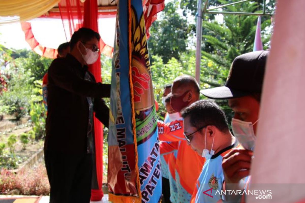 Wabup HSS kukuhkan kepengurusan HImpunan Relawan Rescue Malutu