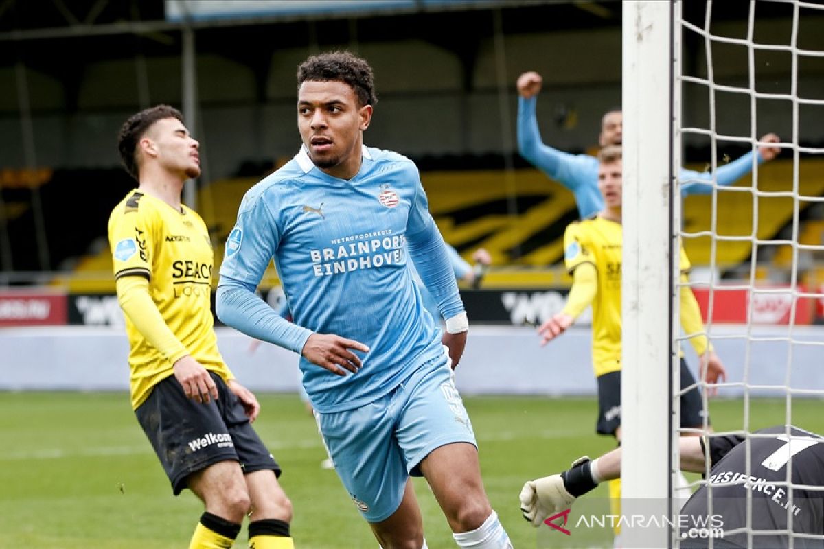 Liga Belanda - Donyell Malen bawa PSV  Eindhoven amankan kembali posisi kedua