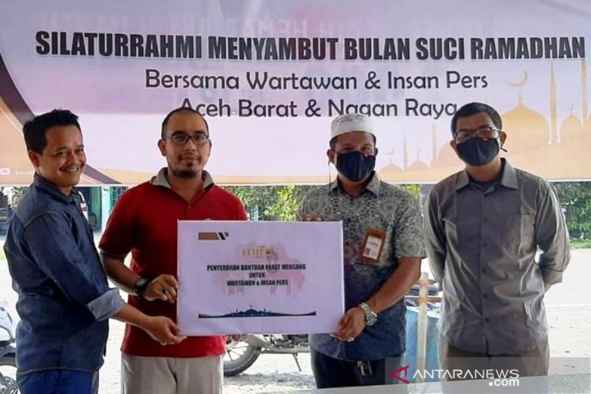 PWI Aceh Barat apresiasi kemitraan Mifa Bersaudara bersama wartawan