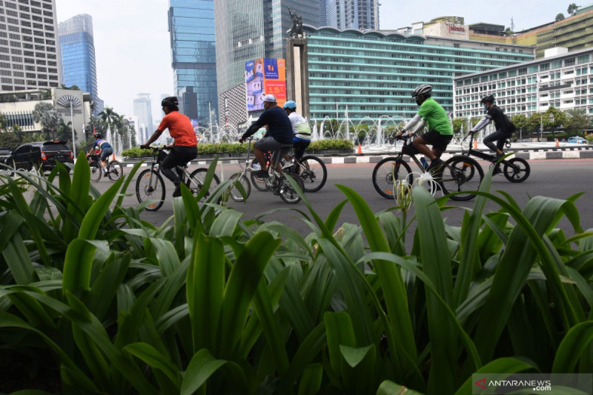 Jakarta kemarin, aksi buruh hingga sayembara jalur sepeda