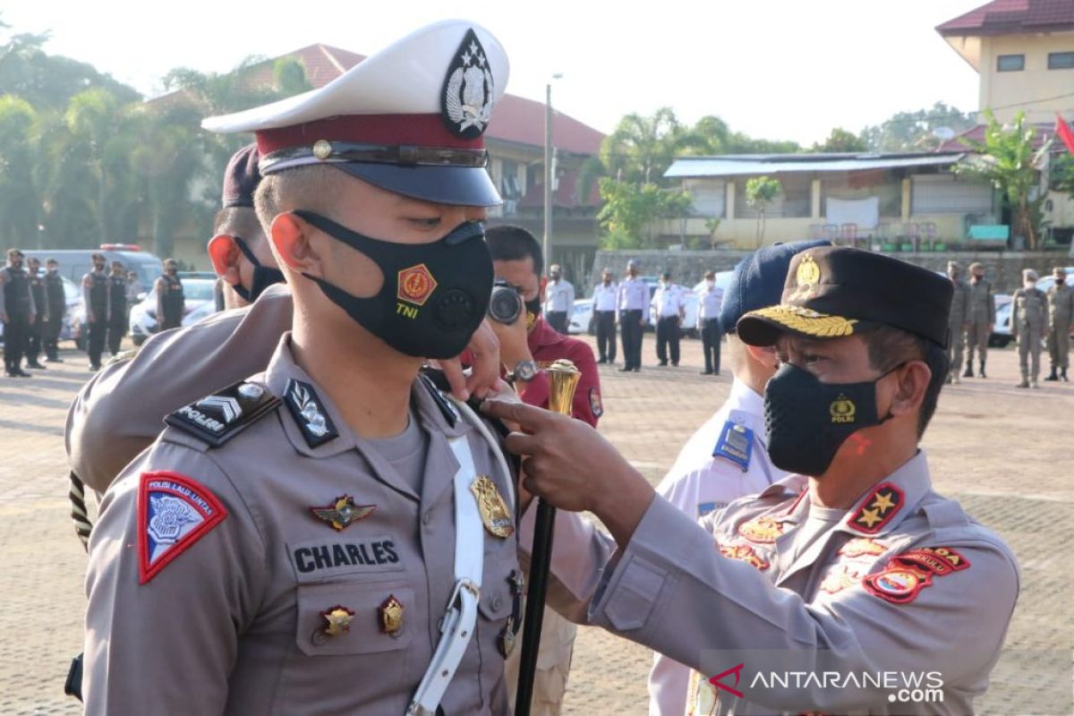 Polda Bengkulu mulai sosialisasikan larangan mudik Lebaran