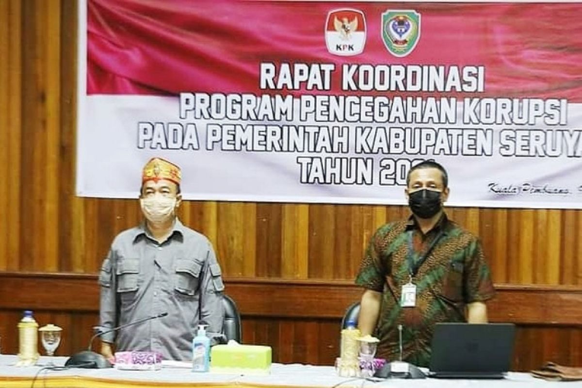 Pencegahan korupsi di Seruyan harus ditingkatkan