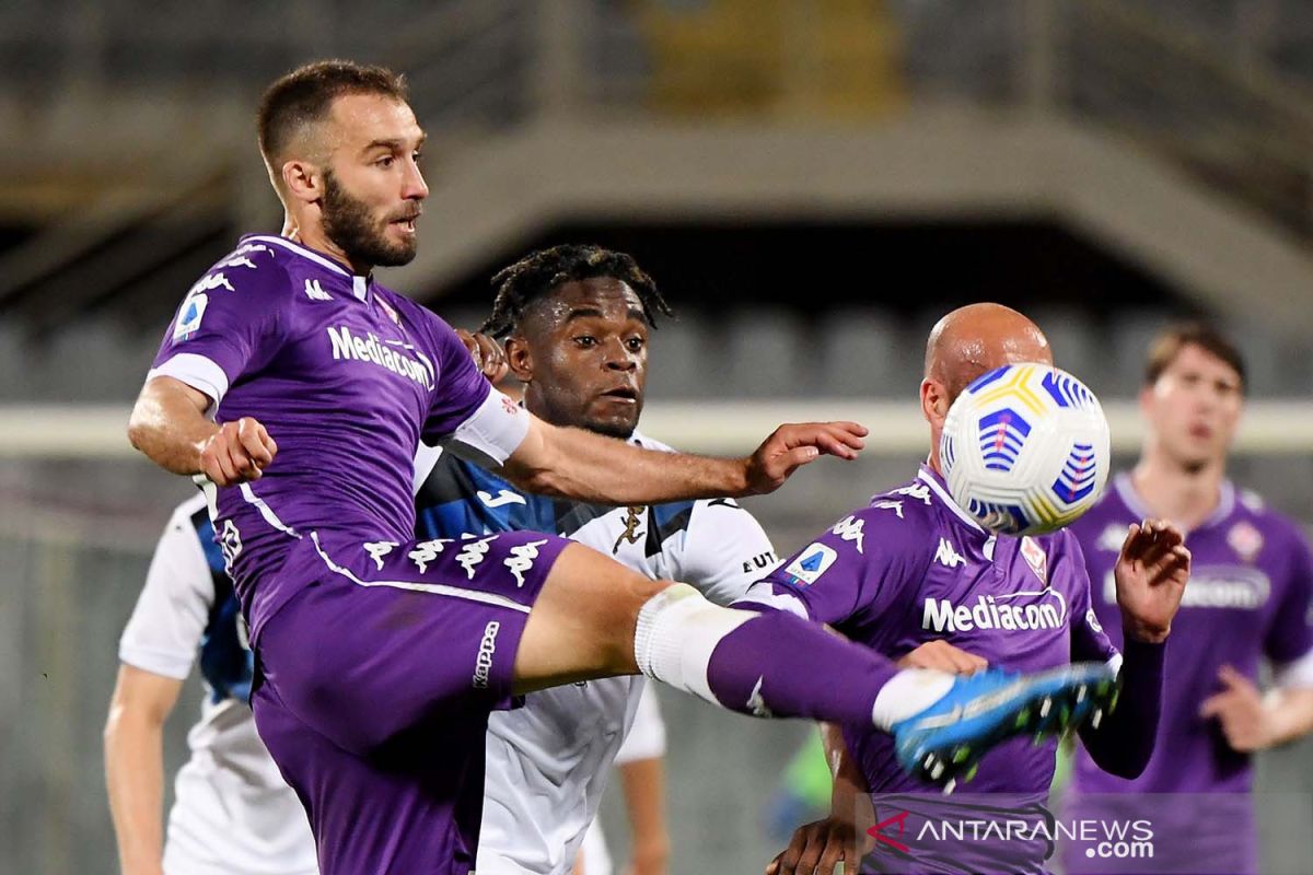 Liga Italia: Dua penalti Dusan Vlahovic pimpin Fiorentina pecundangi Atalanta