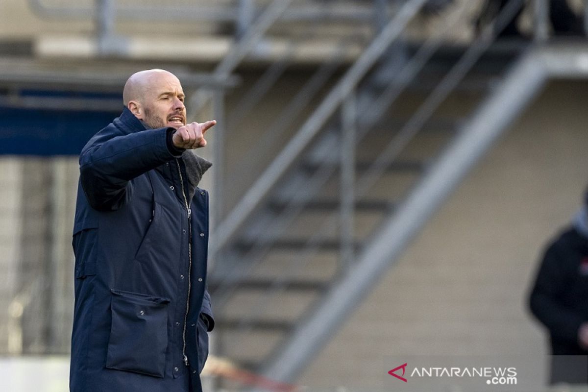 Erik ten Hag syukuri poin-poin mahal Ajax