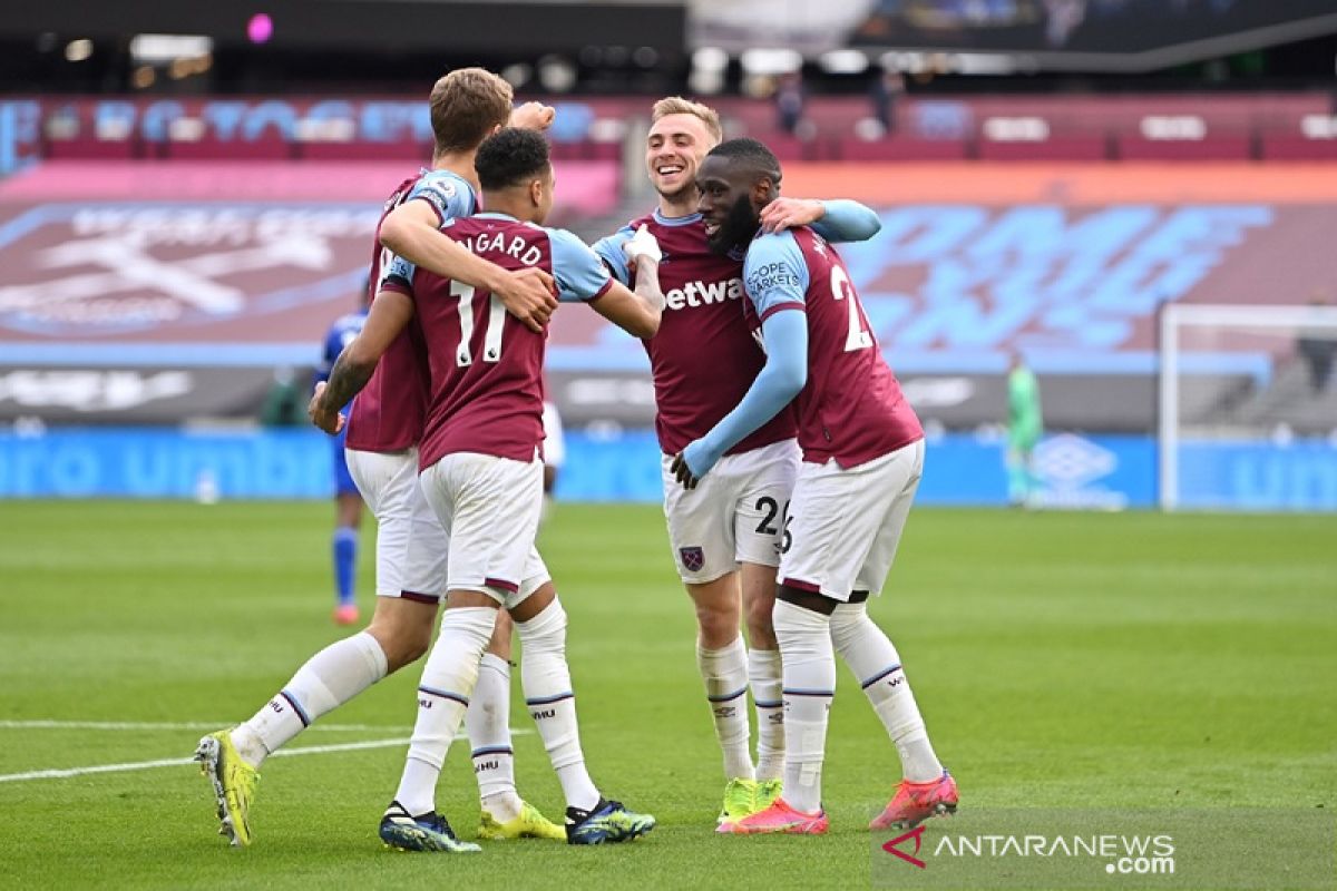 Hasil dan klasemen Liga Inggris: West Ham jaga mimpi debut Liga Champions