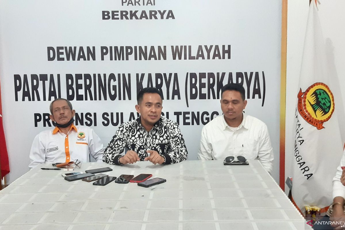 Partai Berkarya Konsolidasi Siap Jadi Pemenang Pemilu 2024 di Sultra