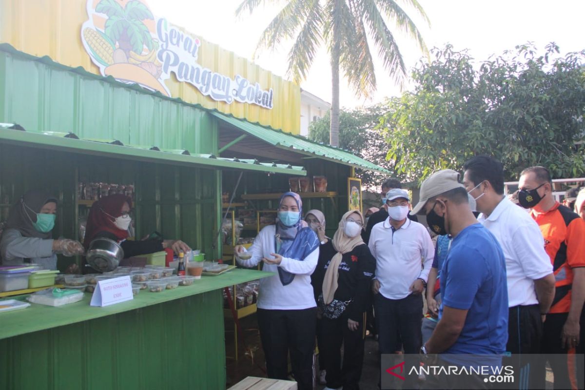 Pemprov Bengkulu resmikan gerai pangan lokal bagi UMKM
