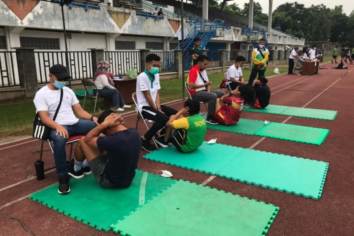 Sebanyak 172 atlet Pelatda Sumut jalani tes fisik hadapi PON di Papua