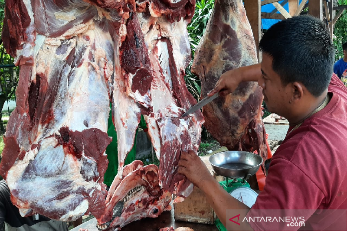 Tradisi meugang Ramadhan, harga daging naik di Aceh