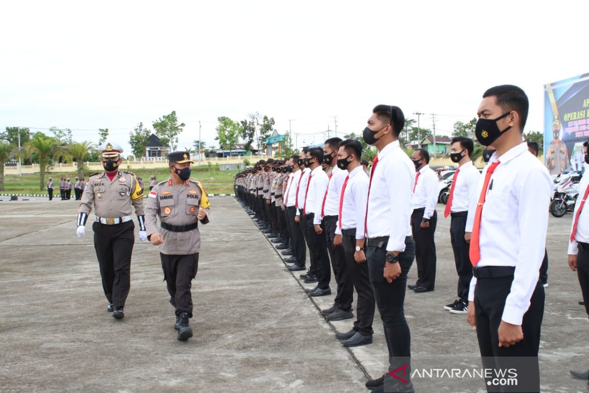 Kapolda Kaltara Pimpin Gelar Pasukan Operasi Keselamatan Kayan