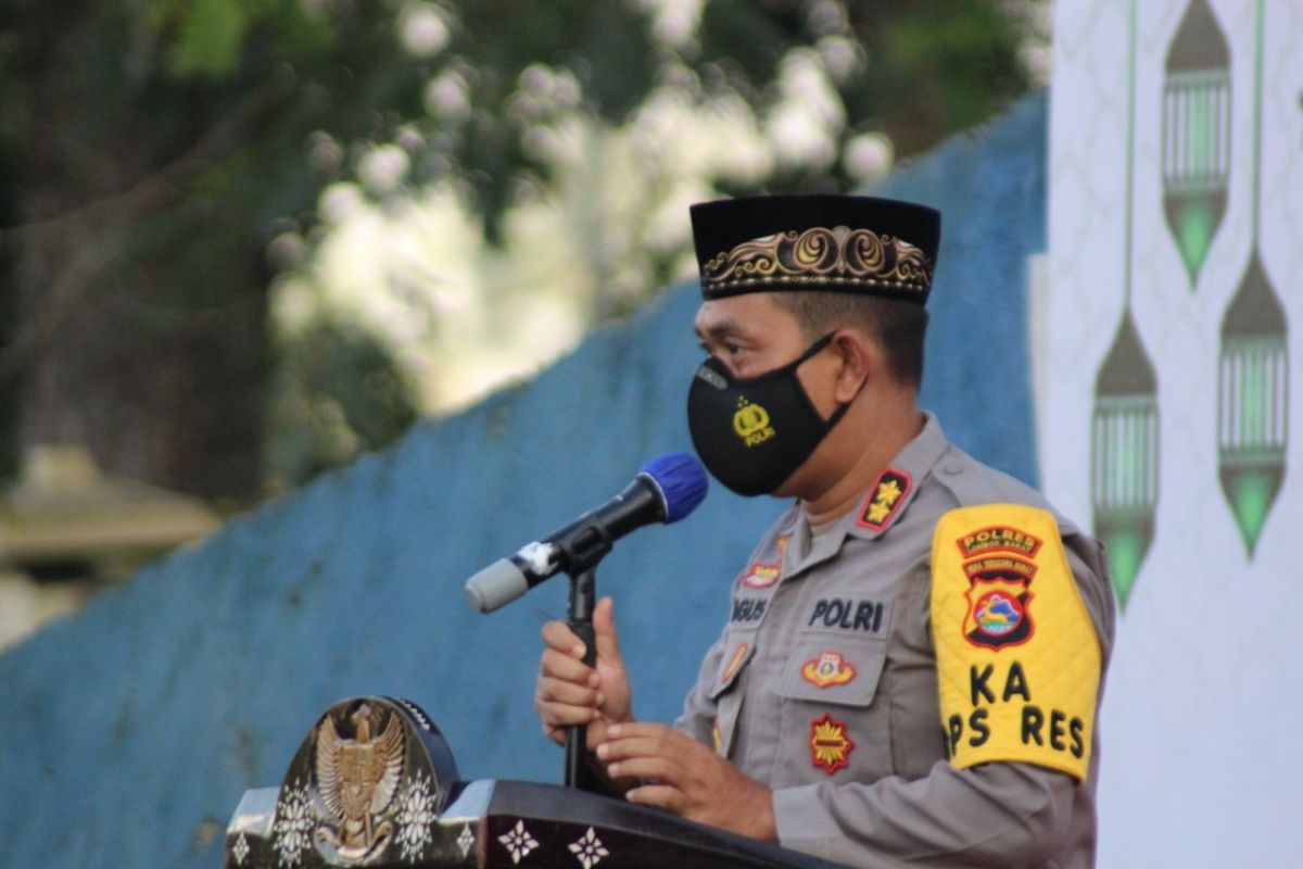 Sambut Bulan Suci Ramadhan 1442 H, Polres Lobar laksanakan doa bersama