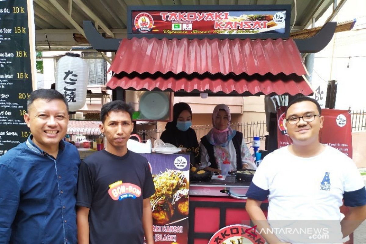 Takoyaki Kansai buka gerai di Pematangsiantar