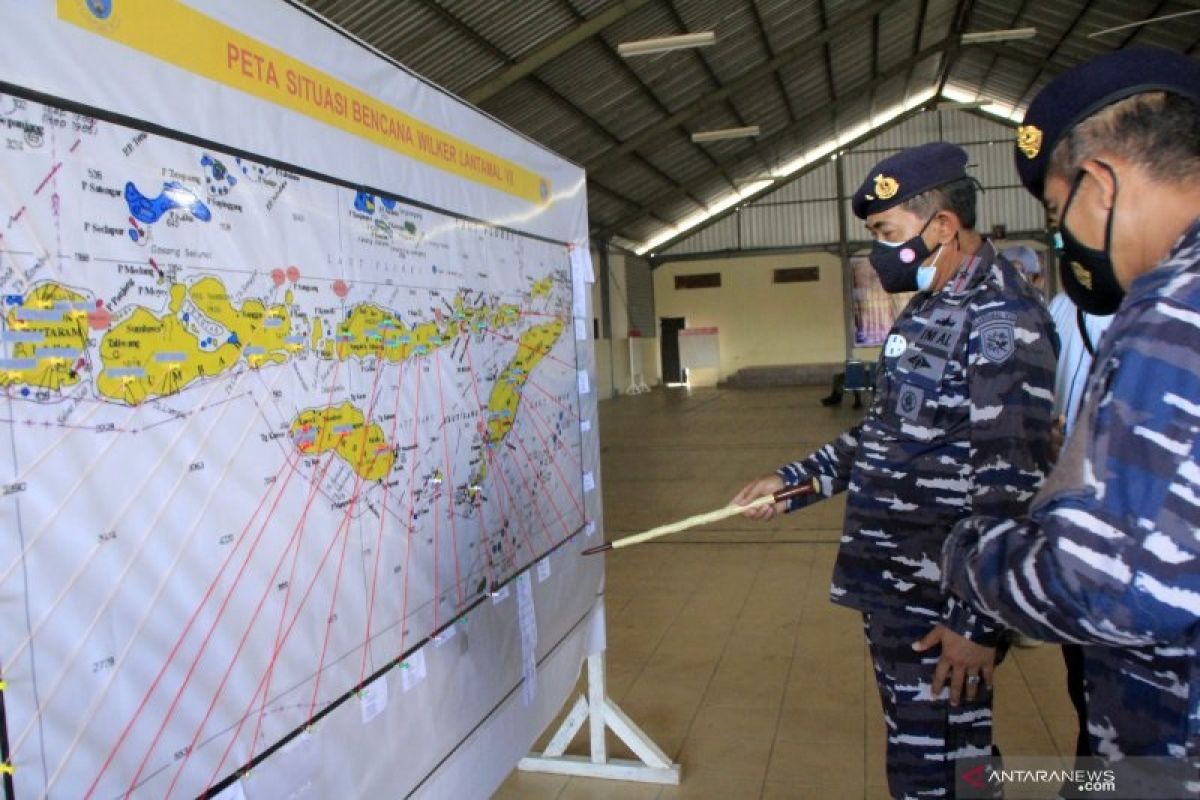 Lima KRI diterjunkan untuk bantu penanganan bencana alam di NTT