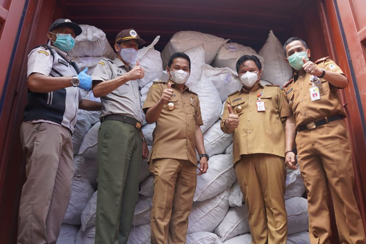 10 ton porang chips asal Balangan berlabuh ke Jepang