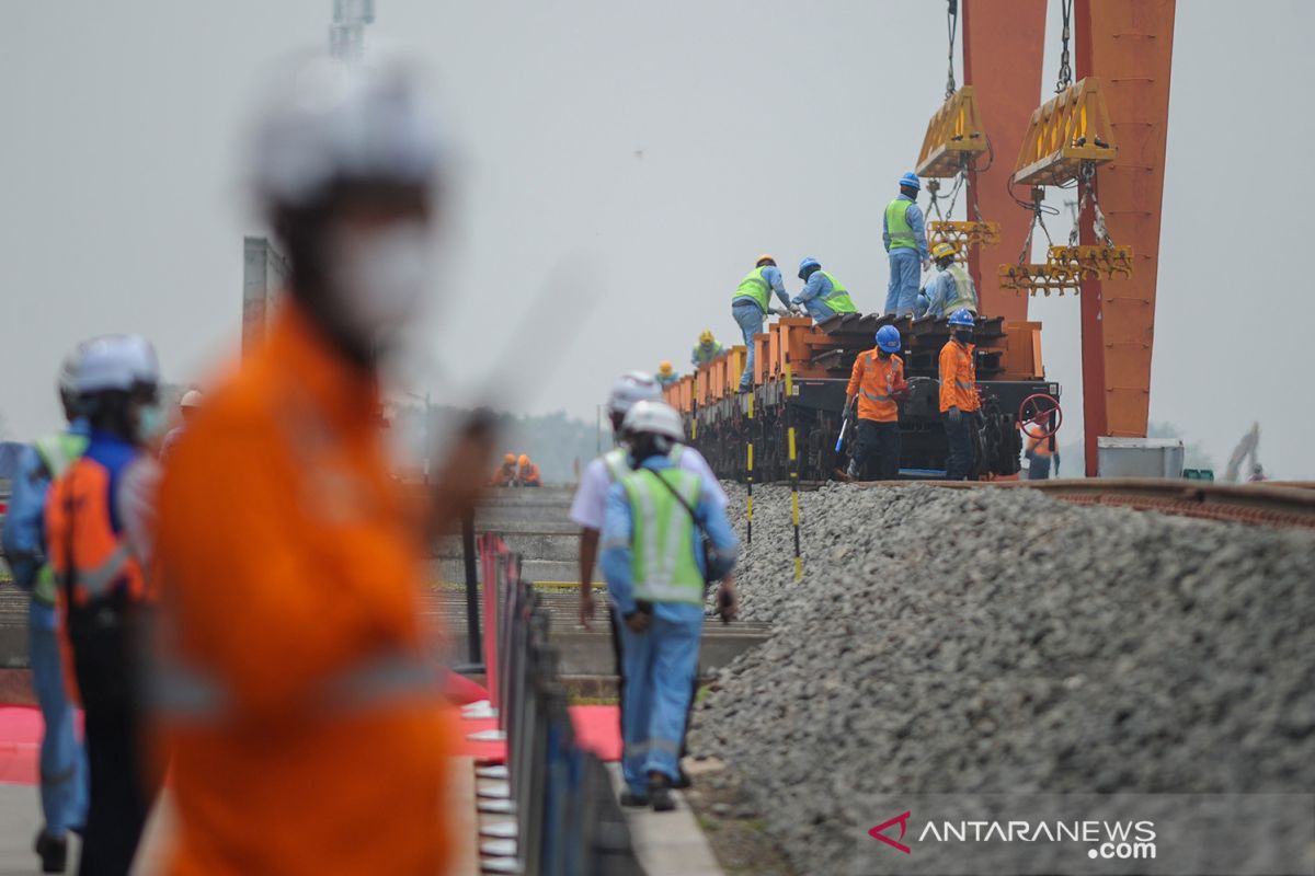 Perkembangan Proyek Kereta Cepat Jakarta Bandung Antara News