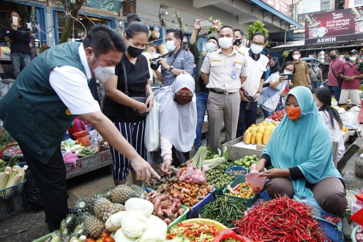 Gubernur Sumsel pastikan harga  pangan terjangkau pada awal Ramadhan