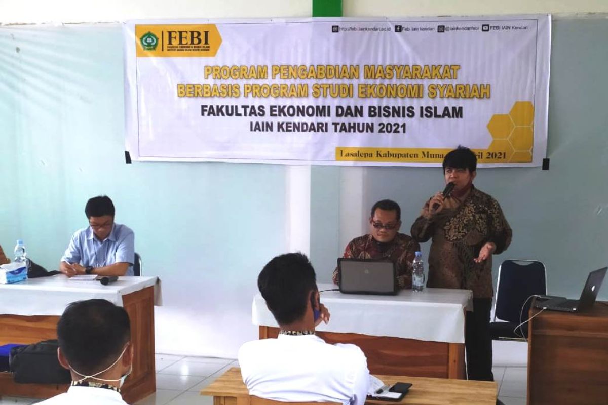 IAIN Kendari Bantu Pendirian BMT Yayasan Pendidikan IBNU ABBAS di Muna